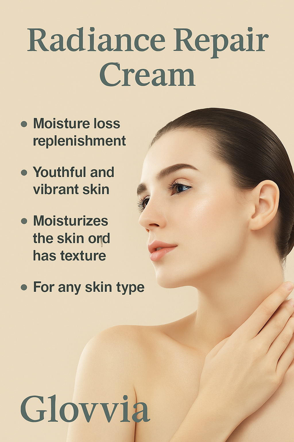 Glowvia Radiance Repair Cream (with Turmeric, Vitamin C & Retinol)